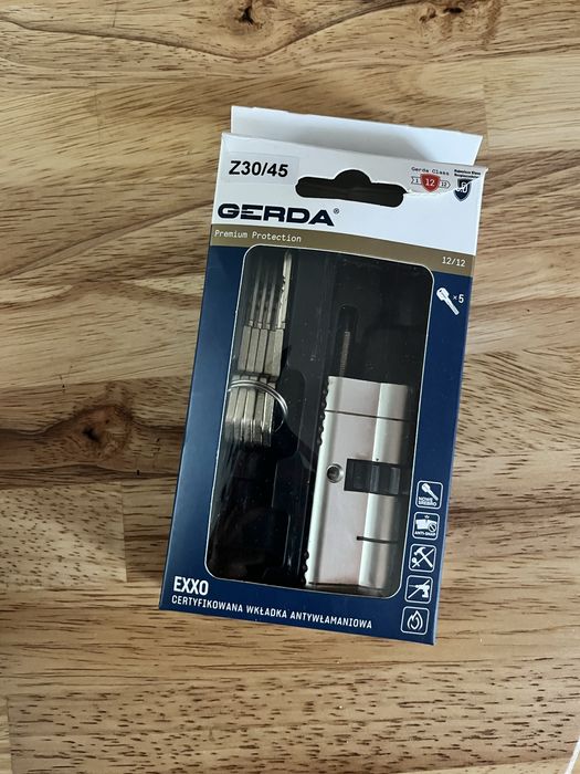 Wkładka antywłamaniowe Gerda Z30/45