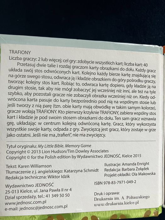 Poznaj Biblie Gra memory