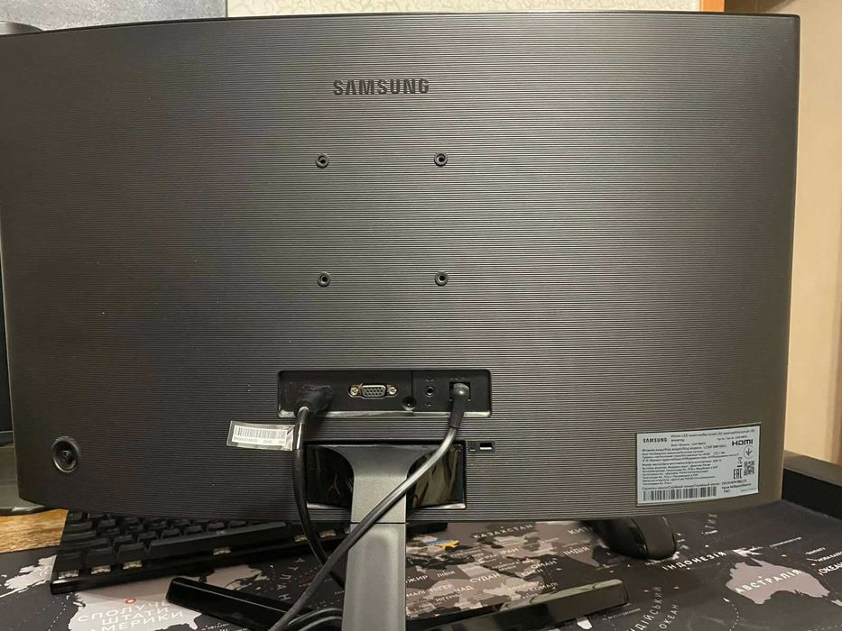 Монітор Ігровий Діагональ 24 Samsung Curved C24F396F (LC24F396FHIXCI)