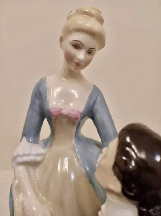 *Royal Doulton Kolekcjonerska Figurka Porcelana Angielska Lalka Para