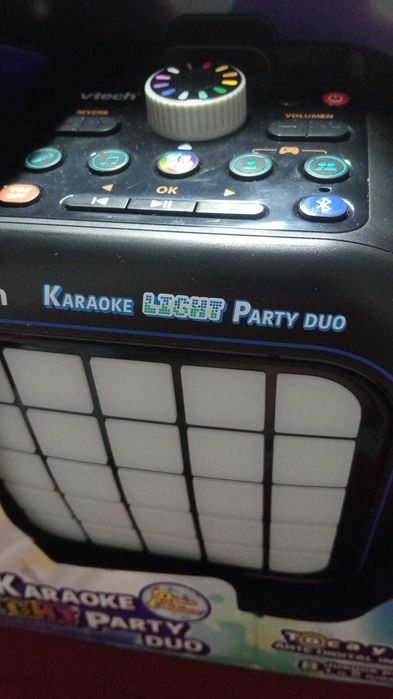 Karaoke VTech Light Party Duo Disco Edition 40W – NOVO em Caixa