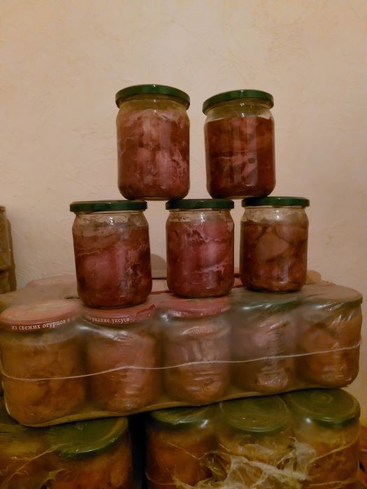 Консервы свинные для животных