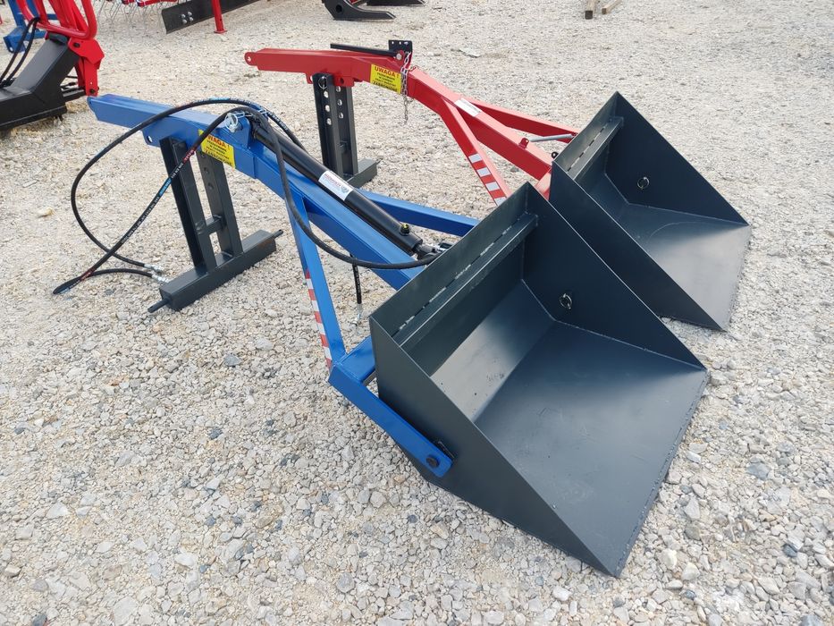 do mini traktora ładowacz- łyżka widły linka hydraulika