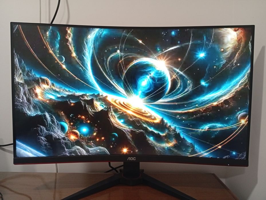 Monitor Aoc C32G2ZE/BK