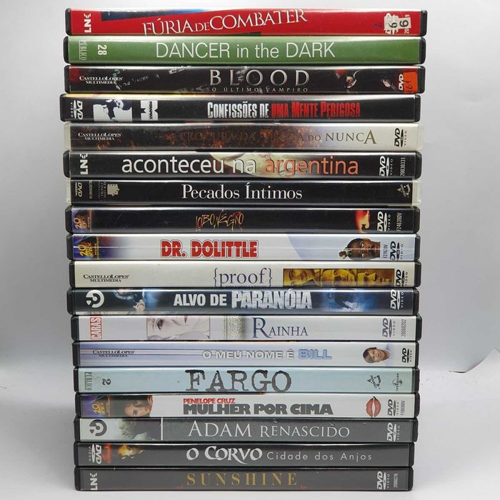 Lote 23/4 - Pack de 18 Filmes Em DVD - Ref. VI