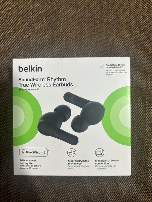 Fones sem fio Belkin SoundForm Rhythm True Wireless Earbuds