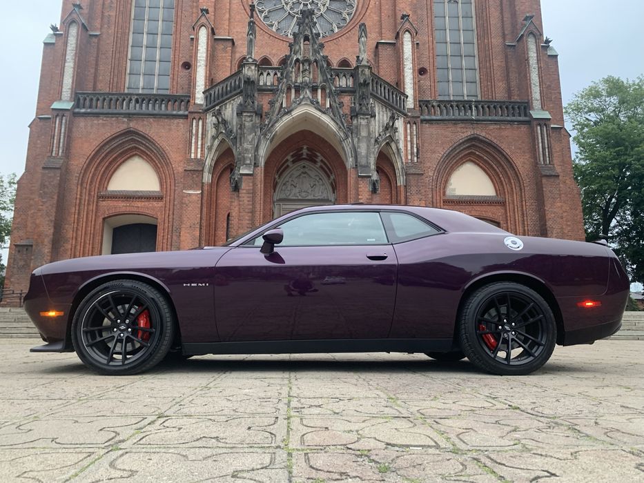 Auto do ślubu Dodge Challenger Żyrardów Mazowieckie