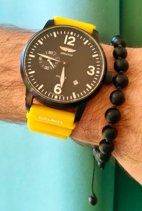 Unikatowy AVIATOR (АВИАТОР) - Edycja Limitowana 177/999! Zegarek męski