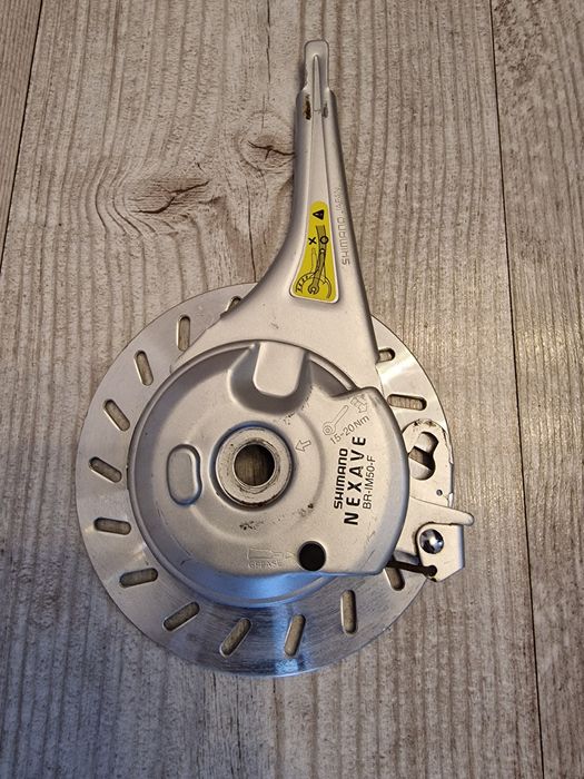 Hamulec rowerowy rolkowy przedni Shimano Nexave