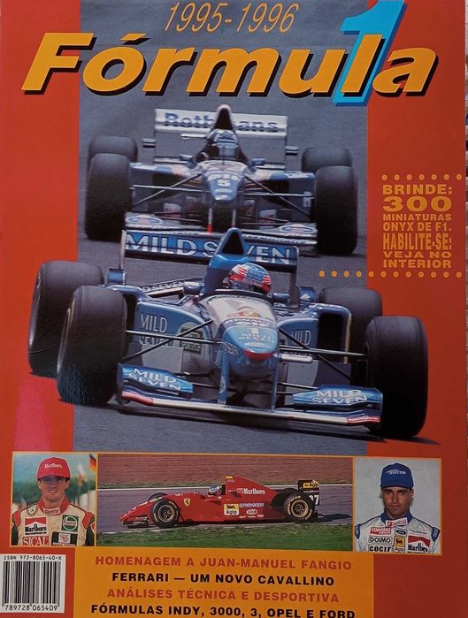 Revistas F1 antigas
