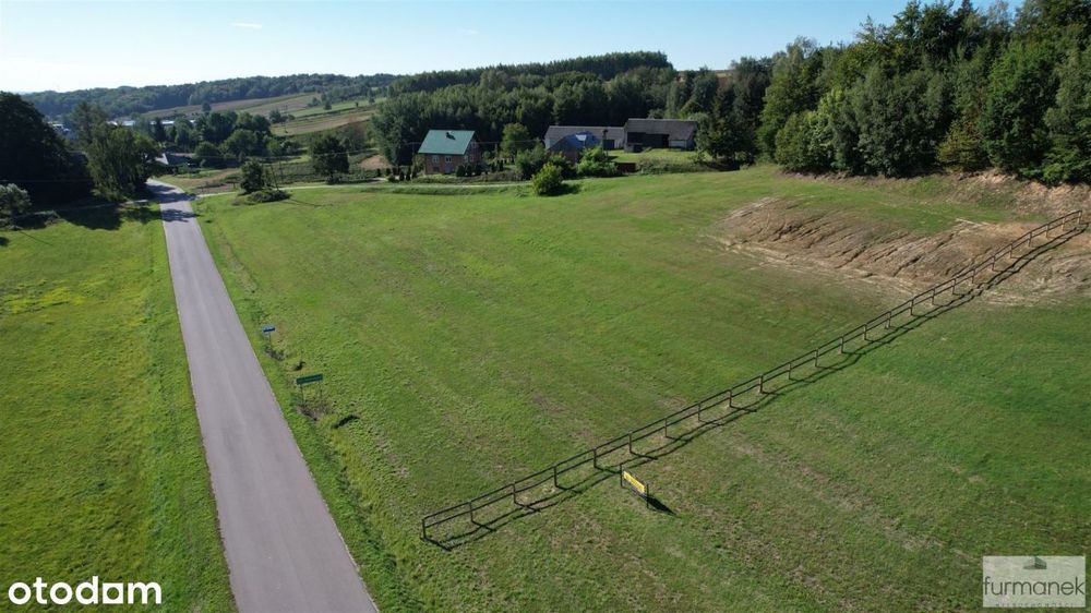 Widokowa działka budowlana 26 arów na Roztoczu - Widok 2