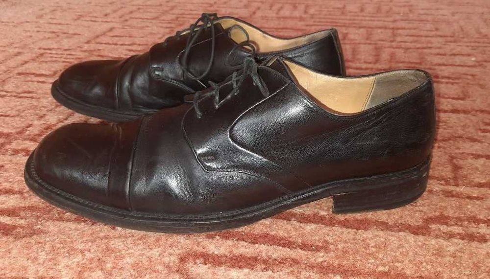 Классические мужские туфли Bally, кожа, р. 44,5 стелька 29 см