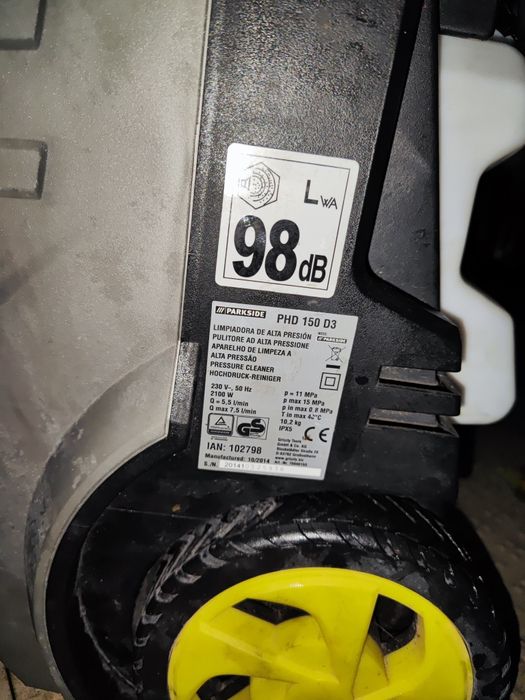 Máquina de alta pressão