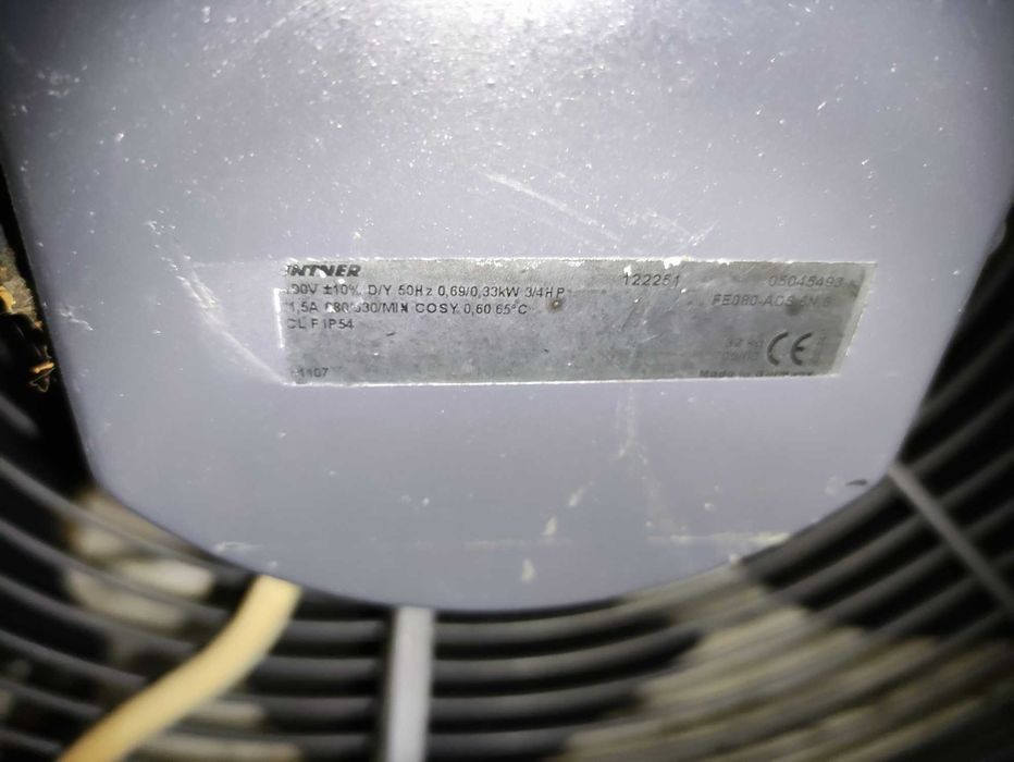 Ventiladores / extrator industrial trifásicos