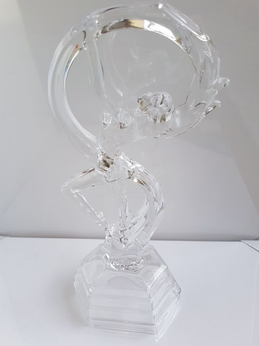 Bailarina Escultura em Vidro