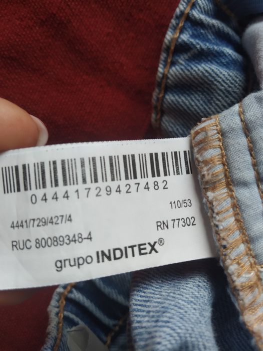 Zara шорти джинсові для дівчинки