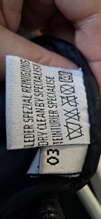 Spodnie skórzane  rozm 36