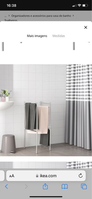 Toalheiro  casa banho ikea
