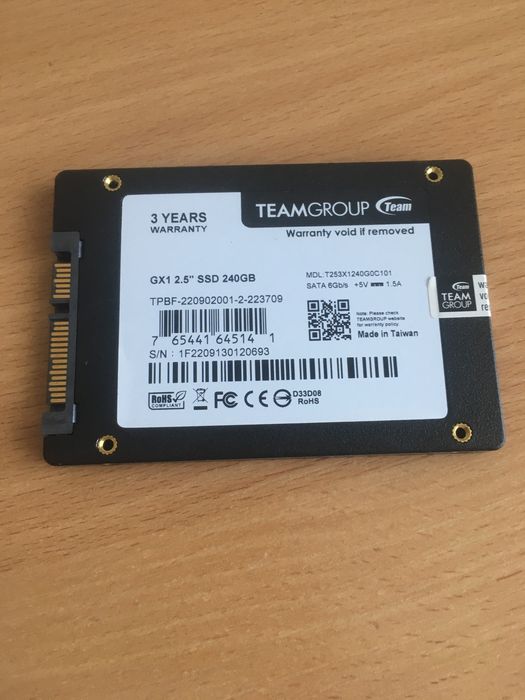 GX1 2,5” SSD 240GB