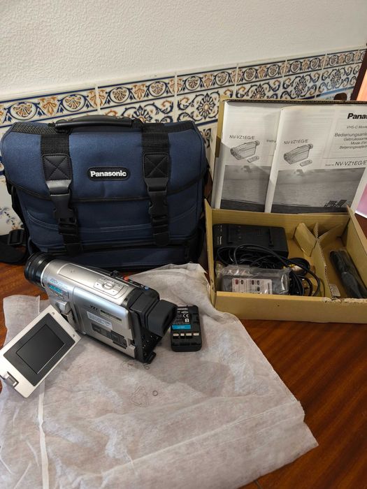 Máquina de filmar panasonic