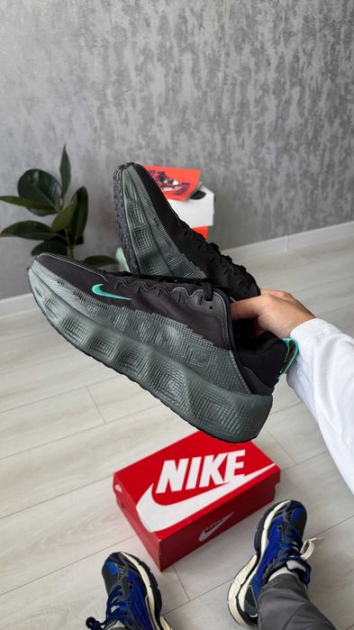 Кросівки Nike Ava Rover Blue Black Sage | кроси Найк Ава Ровер хакі кольору текстиль