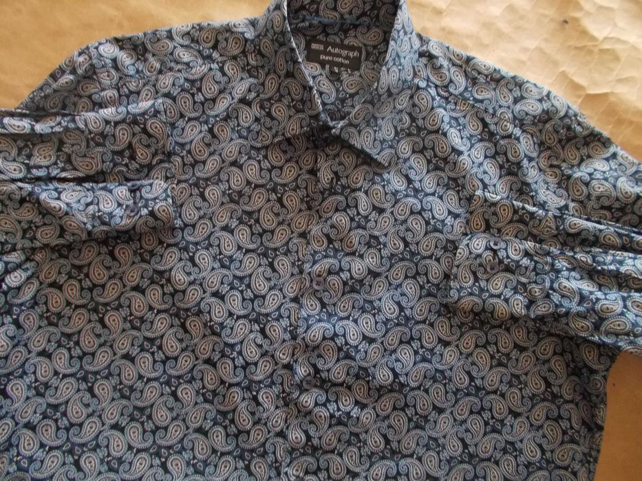 -L- AUTOGRAPH Premium, Nowa Designerska Koszula Męska L 42/cm UK