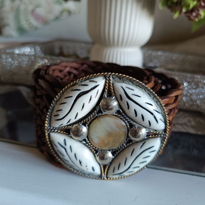 Cinto de senhora em pele nunca usado