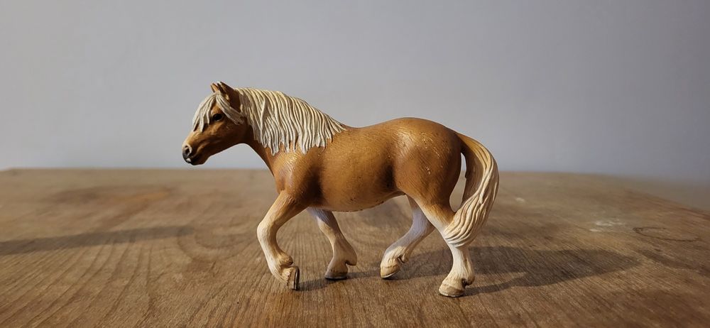 Schleich koń haflinger klacz figurka model wycofany z 2005 r