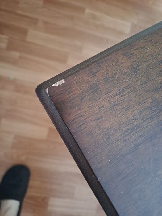 Стіл обідній Астер гевея, коричневий розкладається на велику компанію