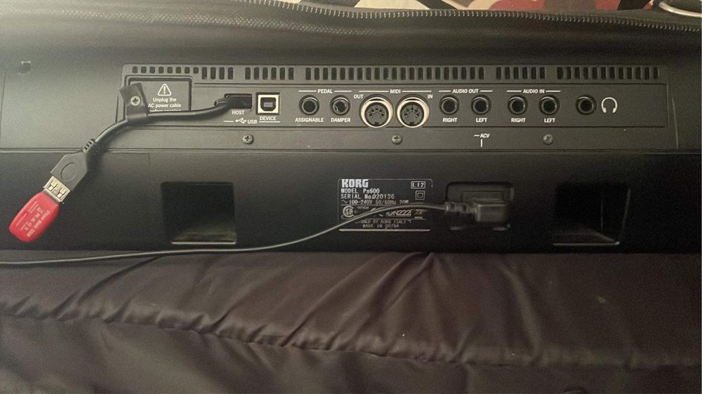 Korg Pa 600 Aktualizacja 2.1.0 2022