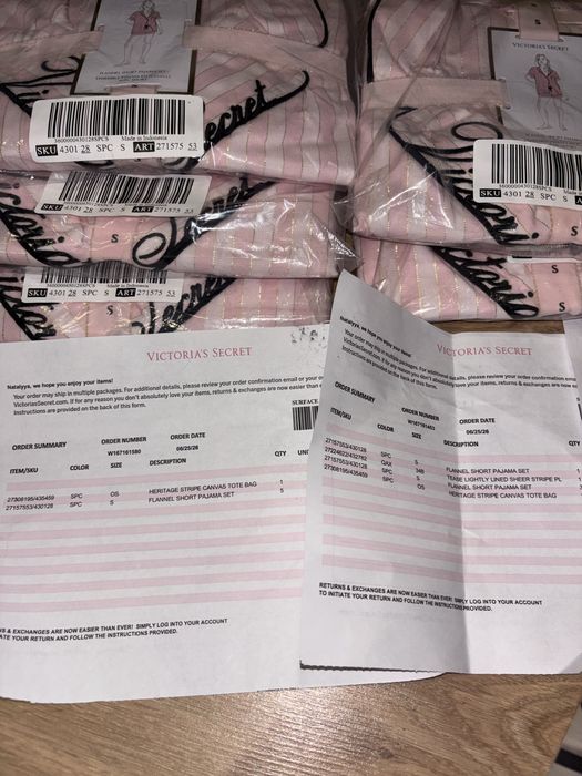 Піжама  Victoria's Secret  XS S M L XL  В наявності