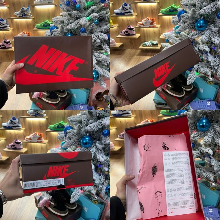 Кросівки Nike Air Jordan 1 Low x Travis Scott “Mocha”