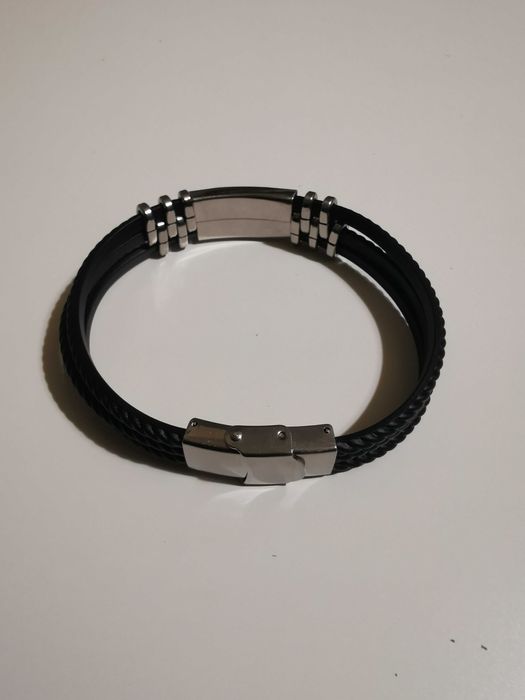 Bransoletka męska, różne grawery