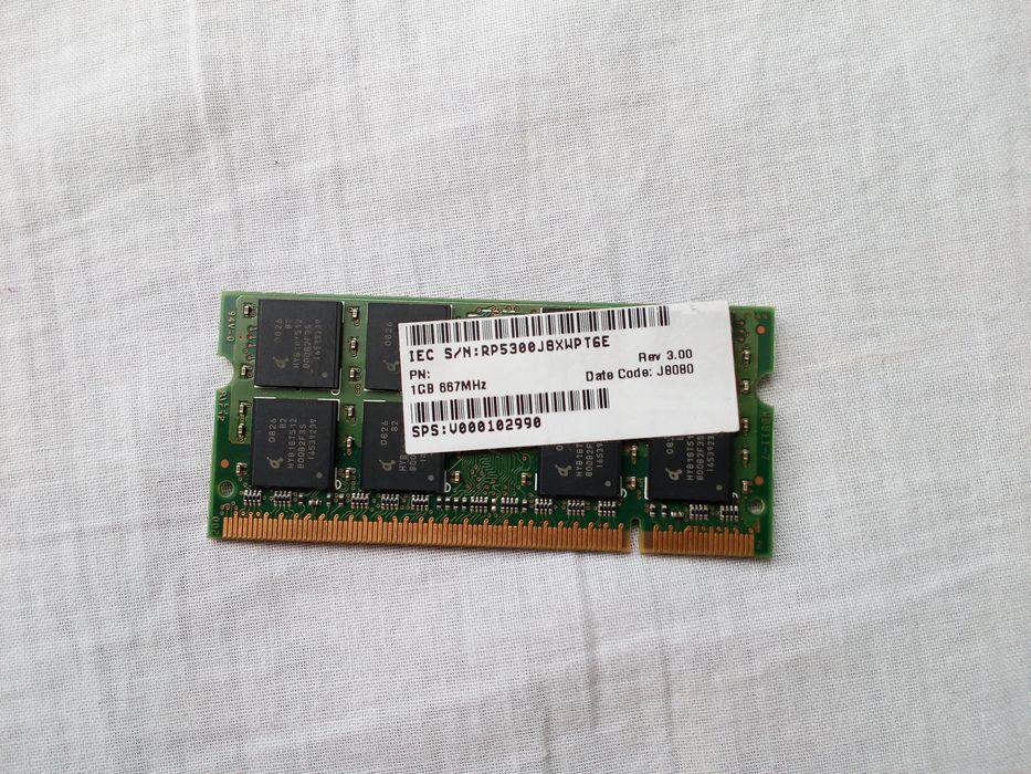 Pamięć Ram DDR2 1GB Qimonda HYS64T128021EDL-3S-B2