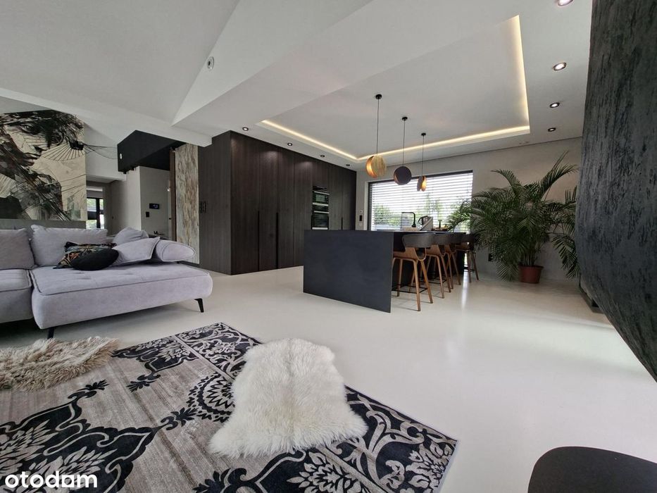 Designerski dom na wynajem o powierzchni 200 m², położony w Żyrardowie