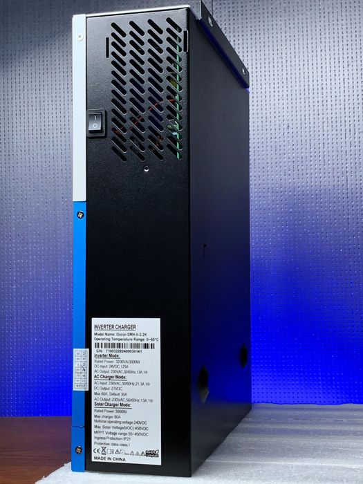 Easun гібридний інвертор 24в 3.2 кВт