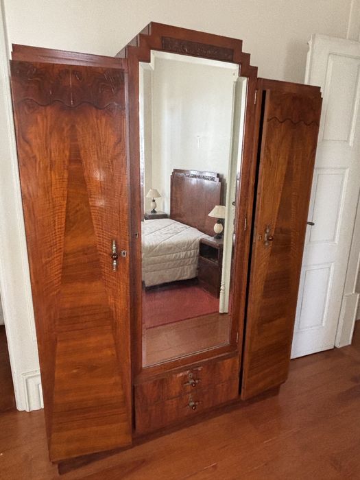 Quarto Art Déco em Madeira (Anos 30/40)