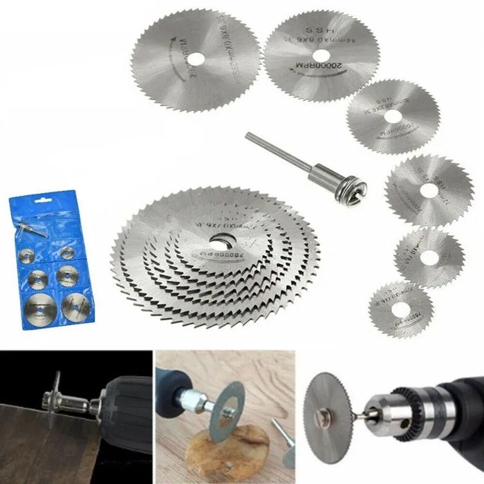 Дискові міні відрізні диски фрези пильні диски для гравера Dremel