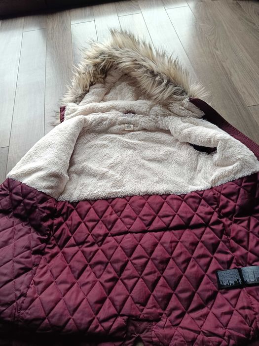 Kurtka parka zimowa H&M 140 ciepła