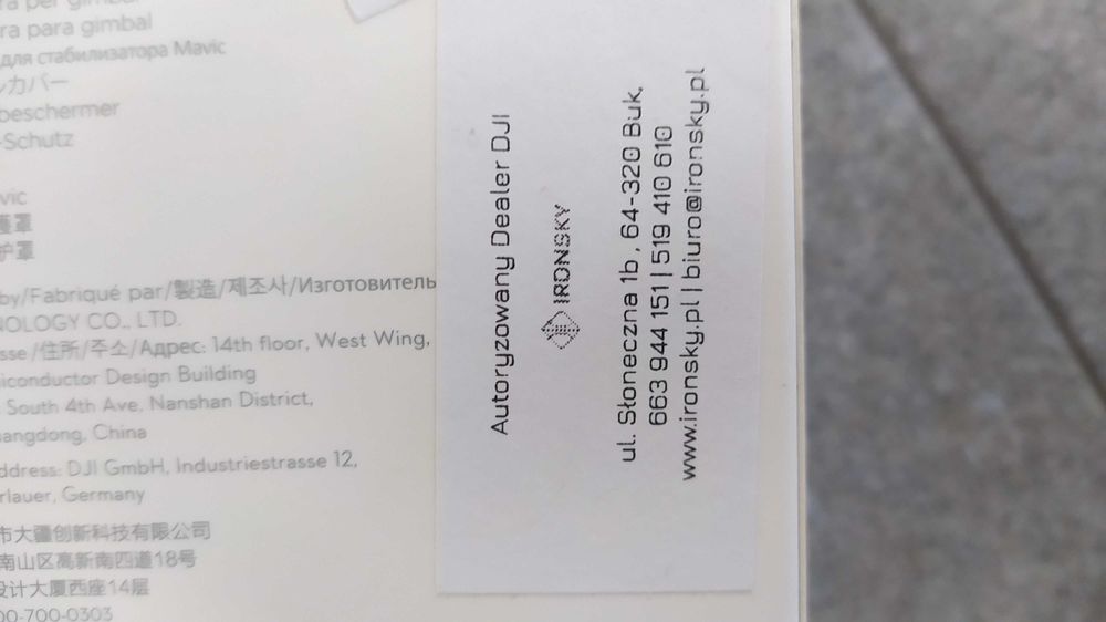 Osłona gimbala do drona DJI Mavic