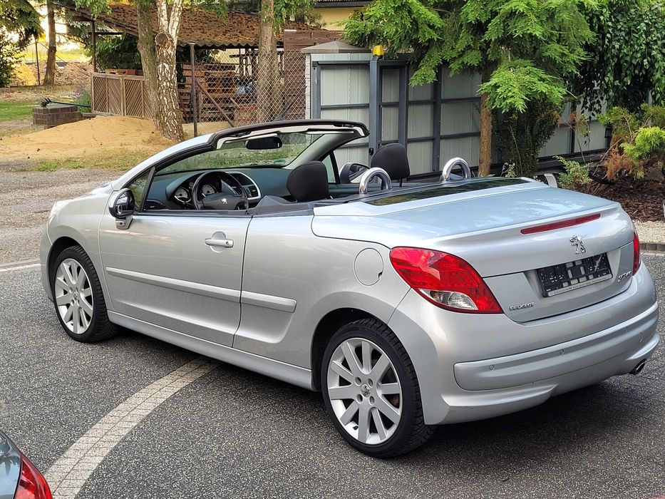 Peugeot 207cc 1,6Vti 120KM LIFT 100tyś/km CD alufelga klimatronik - w ofercie  rózne cabrio