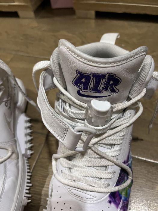 Кросіки nike air force hight x off white