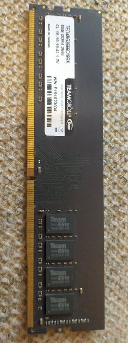 Оперативная память 8GB DDDR4 2666
CL 19-19-19-43 1.2V