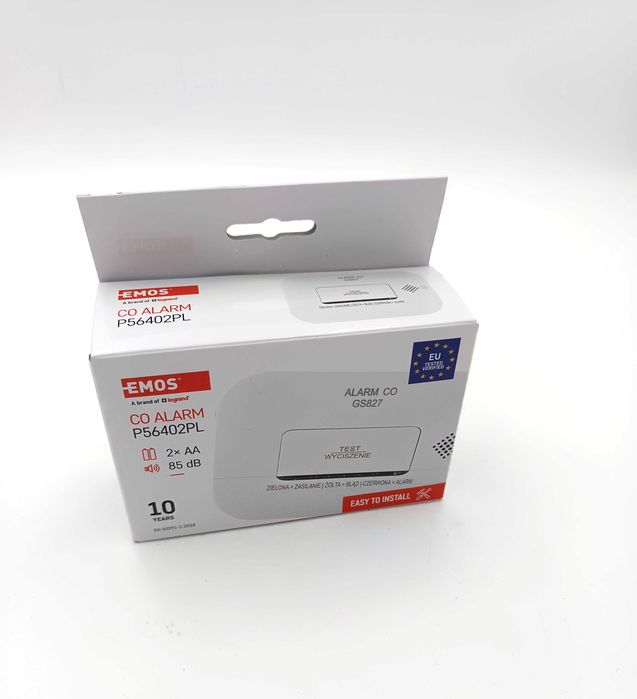 Detektor czujnik tlenku węgla (CO) GS827 – LCD – Alarm dźwiękowy