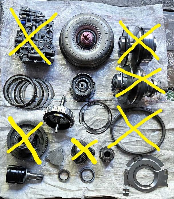 Гидроблок TOYOTA (CVT) K114 и др. детали