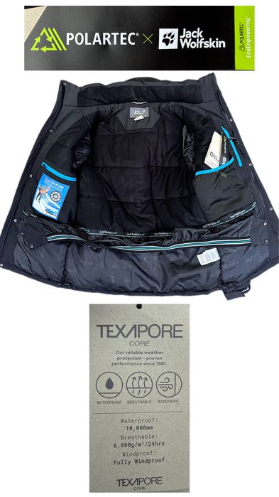Зимова термо-куртка JackWolfskin. Зимняя куртка JackWolfskin