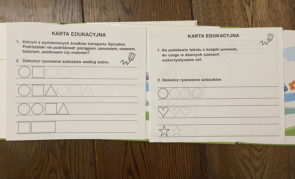 ABC ... uczę się. Nowe 2 książki z kartami edukacyjnymi