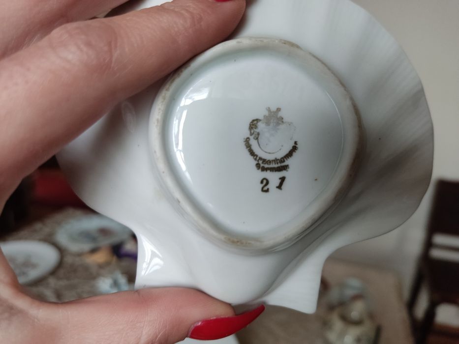 Concha de porcelana Alemã Bavaria