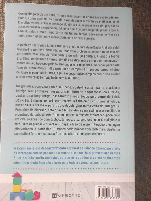 Livro "À descoberta do seu bebé"