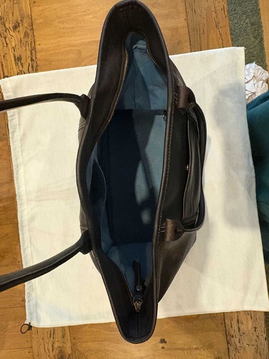 Mala Longchamp em pele original